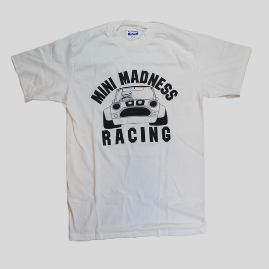 (M) Vintage Hanes Mini Madness Racing Mini Cooper Tee
