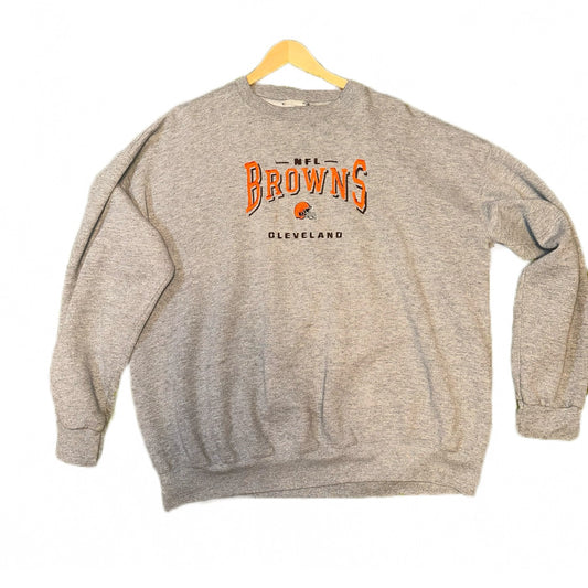 Vintage Cleveland Browns Stitched Crew (No Tag)